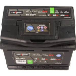 AKUMULATOR 12V 60AH/560A L- 242X175X175 EFB DO POJAZDÓW Z START/STOP