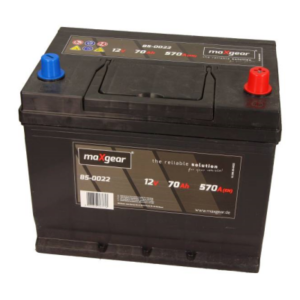AKUMULATOR 12V 70AH/570A L- 261X175X225 JAPAN (KLEMY JAPAN + STANDARD)
