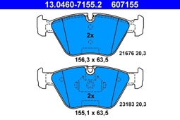 KLOCKI HAM. BMW P. 3/X3/Z4 2,0-3,0 00-11