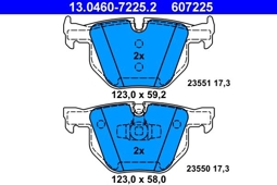 KLOCKI HAM. BMW T. E90/E91