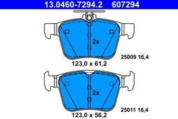 KLOCKI HAM. VW T. GOLF/PASSAT/TIGUAN/TOURAN 1,0-2,0 12-
