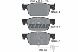 KLOCKI HAM. AUDI P. A4/A5 1,4-3,0 TDI 15-