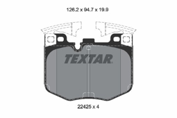 KLOCKI HAM. BMW P. 3/5/6/7/8/X3/X4/X5/X6/X7/Z4 2,0-3,0 15-