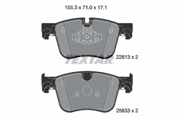 KLOCKI HAM. OPEL P. COMBO/GRANDLAND 1,2-1,5/1,5-2,0 D 17-