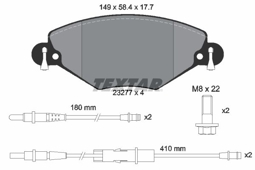 KLOCKI HAM. CITROEN P. C5