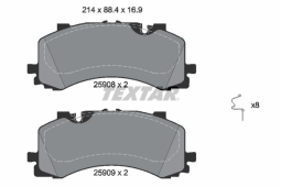 KLOCKI HAM. AUDI P. Q7 15-/Q8 18-/A6/A7/A8 18- QUATTRO/MILD HYBRID/VW TUAREG 17- 4MOTION