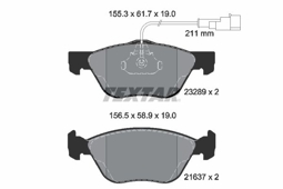 KLOCKI HAM. ALFA P. 145/146/147/156/GT/GTV/SPIDER 95-10