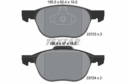 KLOCKI HAM. FORD P. FOCUS 04-/11-/MAZDA/VOLVO