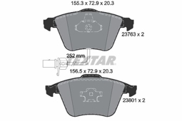KLOCKI HAM. AUDI P. A4/A6/A8 2,0-6,0 97-11