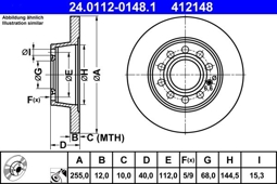 TARCZA HAM. AUDI T. A4 1,6-3,0 00-08
