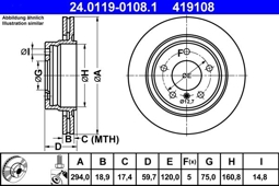 TARCZA HAM. BMW T. E46 98-06