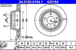 TARCZA HAM. BMW T. 5 2,0-4,4 96-04