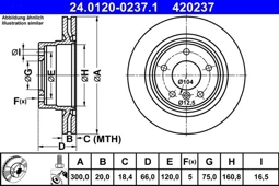 TARCZA HAM. BMW T. 1/2/3/4 10-