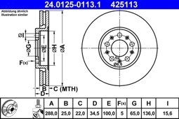 TARCZA HAM. VW P. BORA/GOLF/POLO 97-