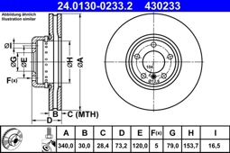 TARCZA HAM. BMW P. 1/2/3/4 1,5-3,0 11-