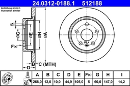 TARCZA HAM. OPEL T. ASTRA/MOKKA 09- POWER DISC