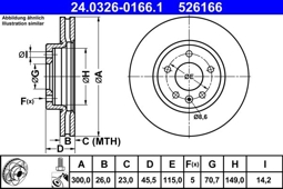 TARCZA HAM. OPEL P. ASTRA/ZAFIRA 1,3-2,0 CDTI 09- POWER DISC