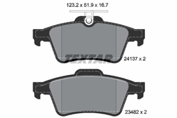 KLOCKI HAM. OPEL T. VECTRA C/FOCUS/MAZDA/VOLVO/RENAULT