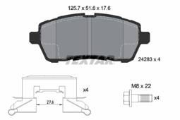 KLOCKI HAM. FORD P. FIESTA 08-/12-