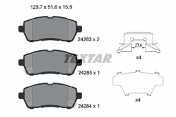 KLOCKI HAM. MAZDA P. 2 07-/SUZUKI SWIFT 10-