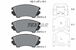 KLOCKI HAM. OPEL P. INSIGNIA 08- 2,0CDTI/TURBO/ZAFIRA C 11-