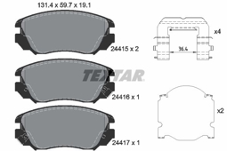 KLOCKI HAM. OPEL P. INSIGNIA 08- 1,6-2,0/CDTI