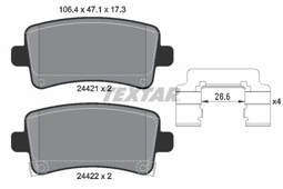 KLOCKI HAM. OPEL T. INSIGNIA 08- 2,0CDTI/TURBO