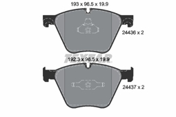 KLOCKI HAM. BMW P. 5/7/X5/X6 3,0-6,0 09-17