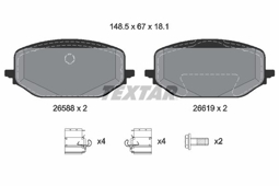 KLOCKI HAM. CITROEN P. BERLINGO/C5 1,2-1,6 21-