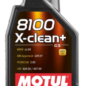 OLEJ MOTUL 5W30 1L 8100 X-CLEAN+ / C3 / 504.00 507.00 / 229.51 / LL04 / C30
