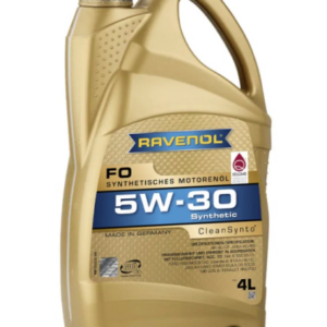 OLEJ RAVENOL 5W30 4L FO CLEAN SYNTO / SL/CF / A5/B5 / 9.55535-G1 / WSS-M2C913-D / STJLR.03.5003 / 229.6 / RN0700﻿