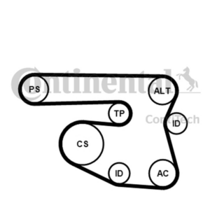 ZESTAW PASKA WIELOROWK. BMW E81/87 E46/90 1,6/2,0