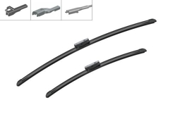 PIÓRO WYCIERACZKI AEROTWIN PODWÓJNE 650/475MM VOLVO, FORD, DB, BMW, RENAULT, OPEL, TOYOTA, ALPINA ,VAUXHALL
