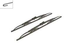 PIÓRO WYCIERACZKI TWIN PODWÓJNE 550/500MM FORD, RENAULT, CITROEN, PEUGEOT, AUDI, FIAT, ALFA ROMEO, BMW, DACIA, HYUNDA…