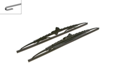PIÓRO WYCIERACZKI TWIN PODWÓJNE 475/475MM OPEL, FORD, FIAT, VW, MINI, MITSUBISHI, SUZUKI, NISSAN, DAEWOO, HONDA…