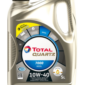 OLEJ TOTAL QUARTZ 10W40 5L DIESEL 7000 / A3/B4 / SN/CF / 229.1 / 501.01 505.00 / B71 2300 B71 2294/B