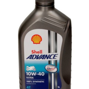 OLEJ SHELL 10W40 1L ADVANCE ULTRA 4T SYNT. / JASO MA-2