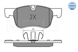KLOCKI HAM. PEUGEOT P. PARTNER/RIFTER 1,2/1,5-1,6 BLUEHDI 18-