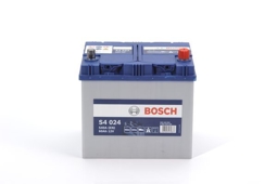 AKUMULATOR 12V 60AH/540A L-  232X173X225 S4 (SŁUPKI NAD OBUDOWĄ, KLEMY STANDARDOWE)