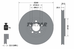 TARCZA HAM. SKODA P. FABIA/OCTAVIA/RAPID/ROOMSTER 1,0-2,0 97-