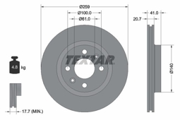 TARCZA HAM. DACIA P. LOGAN/SANDERO 1,2-1,6 04-