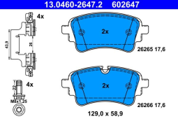 KLOCKI HAM. AUDI T. A4/A5/A6/A7 1,4-3,0 19-