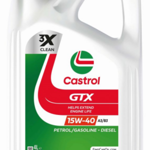 OLEJ CASTROL 15W40 4L GTX / A3/B4 / SP / 229.1 / 501.01 505.00 / 9.55535-D2