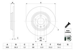 TARCZA HAM. AUDI T. A4/A5/A6/A7/Q5 1,4-4,0 07-