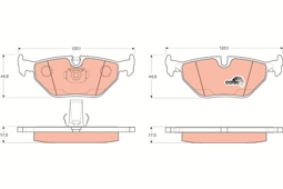 KLOCKI HAM. BMW T. E39 11/95-