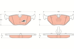 KLOCKI HAM. BMW T. E46 98-