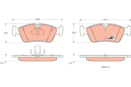 KLOCKI HAM. BMW P. E36 316-325 09/90-2000