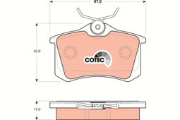 KLOCKI HAM. VW T. GOLF/VENTO