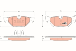 KLOCKI HAM. BMW T. E87/90/91/E84