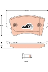 KLOCKI HAM. VW T. A4/A5/Q5 07-